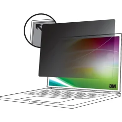 3M Bright Screen Privacy Filter for 14" Full Screen Laptop, 16:9 (BP140W9E)