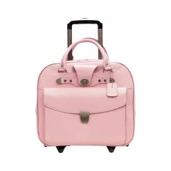 McKlein DENALI 15" Leather Laptop Bag, Pink (99709) Sale