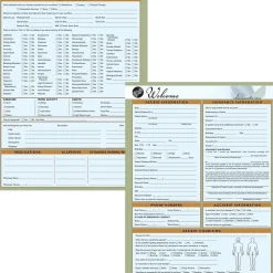 Medical Arts Press® Chiropractic Registration and History Form; Hand