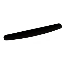 3Mâ„¢ Foam Wrist Rest for Keyboards, Black, Durable Fabric Cover, Anti-microbial Product Protection (WR209MB)