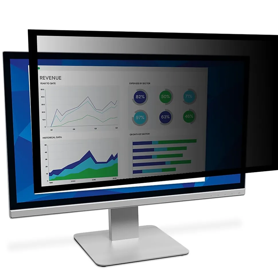 3M™ Framed Privacy Filter for 27" Widescreen Monitor (16:9) (PF270W9F)