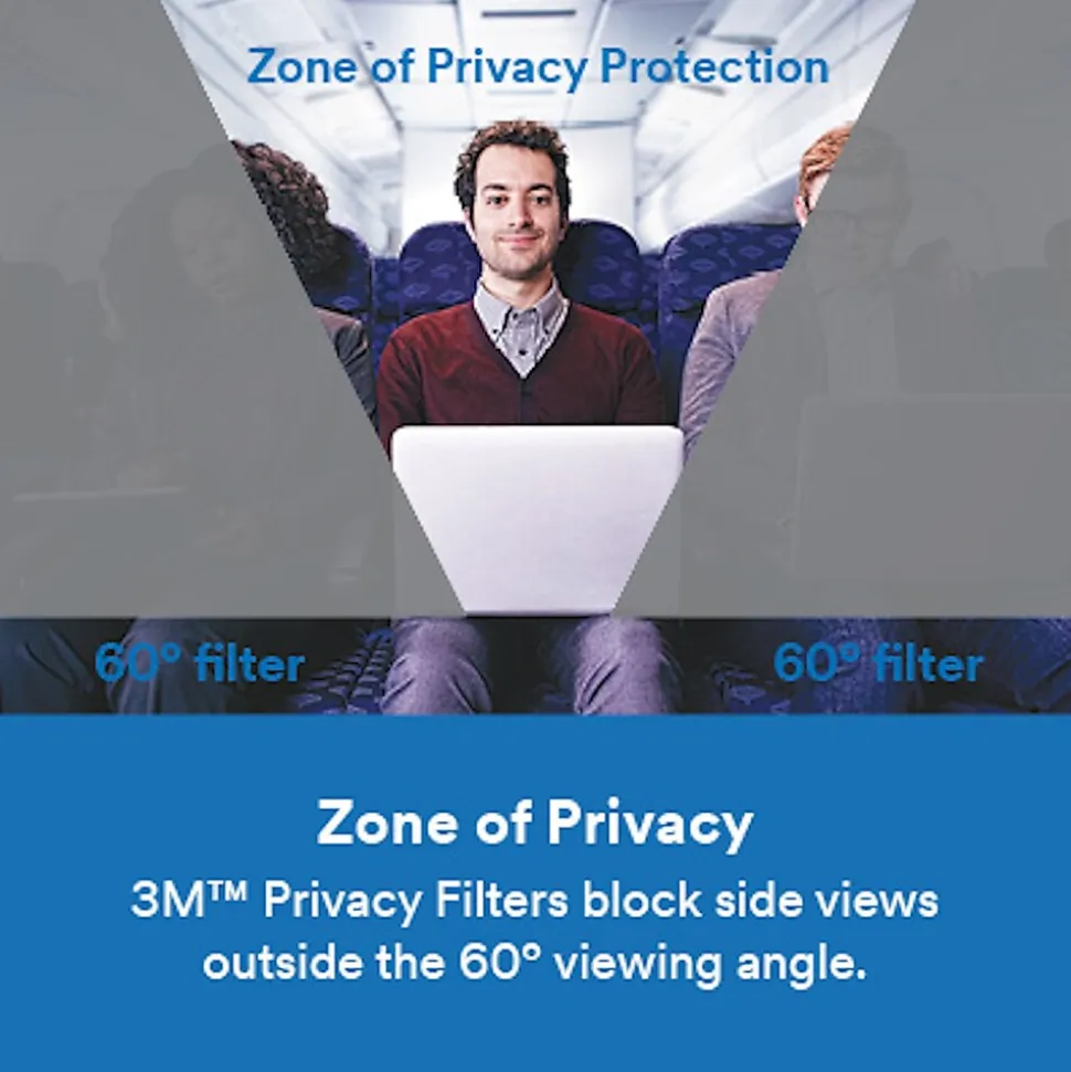 3M™ Framed Privacy Filter for 27" Widescreen Monitor (16:9) (PF270W9F)