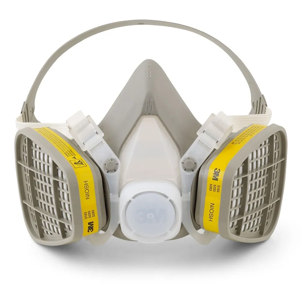 3M™ Half Facepiece Respirator, Organic Vapors/Acid Gases, Medium