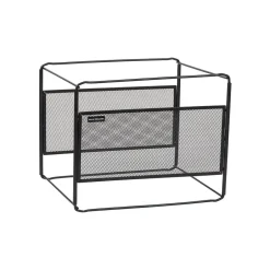 Mind Reader Hanging File Folder Organizer, Black (BOXFILE-BLK) Hot