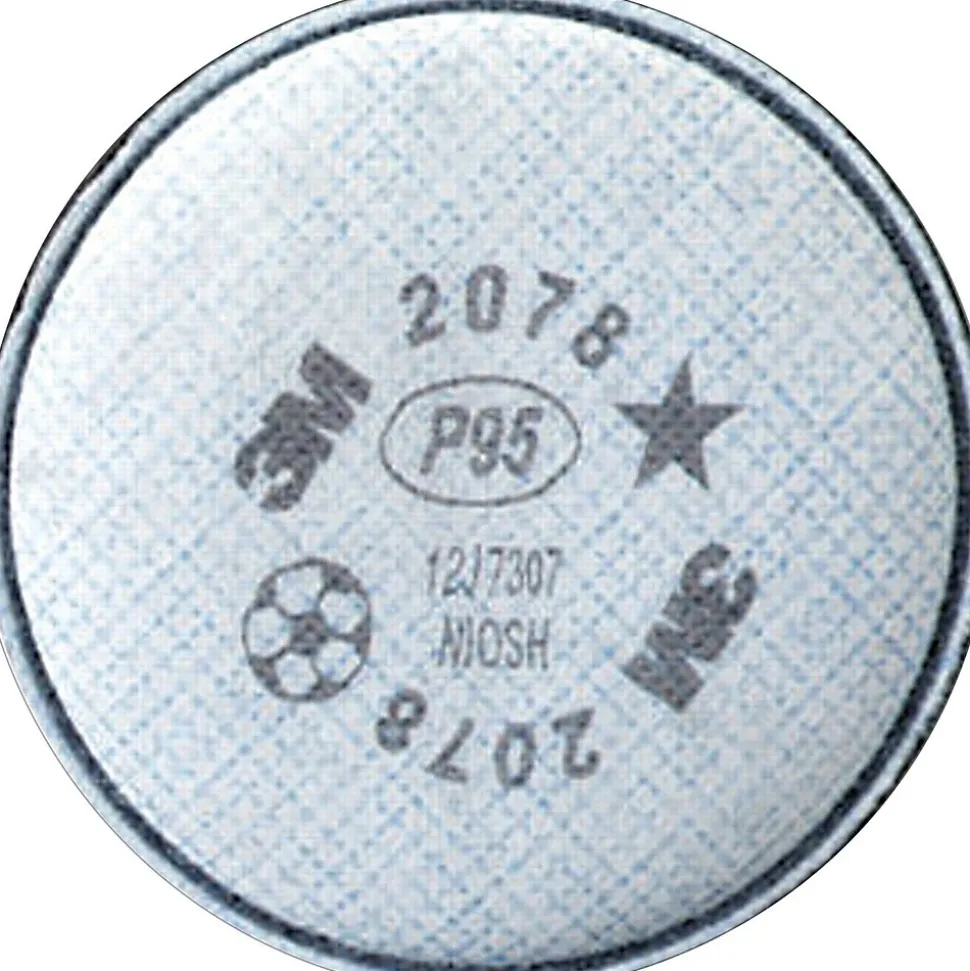 3M™ Particulate Filter, P95, Organic Vapors, Acid Gases, 2/PK