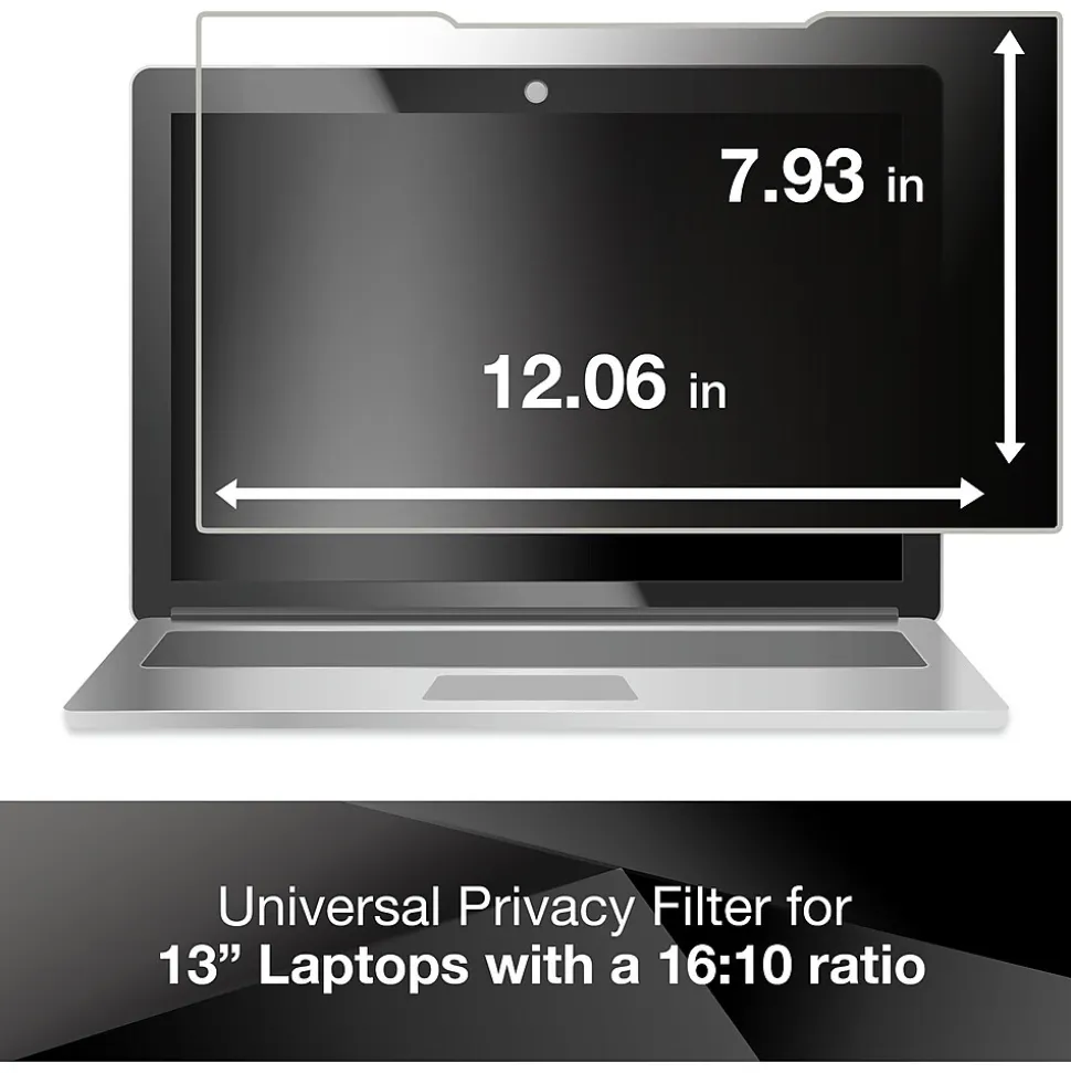 3M Privacy Filter for 13" Apple MacBook Air, 16:10 Aspect Ratio (PFNAP002)