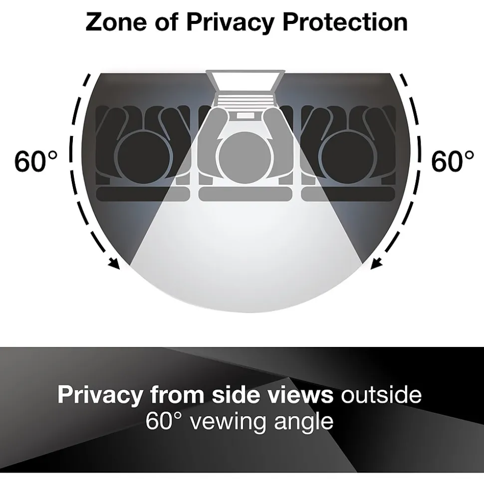 3M Privacy Filter for 19" Standard Monitor, 5:4 Aspect Ratio (PF190C4B)