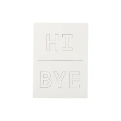 Noted by Post-it® Grey Hi and Bye Notes, 2.9