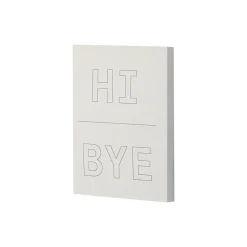 Noted by Post-it® Grey Hi and Bye Notes, 2.9