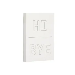 Noted by Post-it® Grey Hi and Bye Notes, 2.9