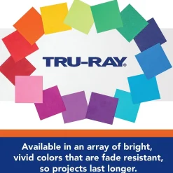 Pacon Tru-Ray 12" x 18" Construction Paper, Gold, 50 Sheets/Pack, 3/Pack (PAC102998)