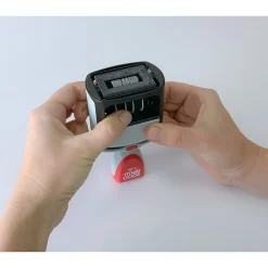 2000 Plus 2-Color Paid Dater, Blue and Red Ink (011033) Discount