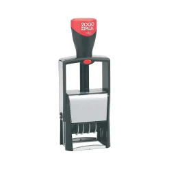2000 Plus 2360 Dater, ENTERED, PAID, FAXED, RECEIVED, Blue and Red Ink (011035) Discount