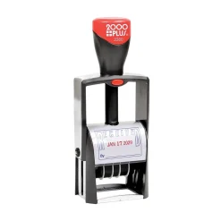 2000 Plus Dater, RECEIVED, Blue and Red Ink (032880) Clearance