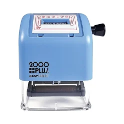2000 Plus Easy Select Dater, RECEIVED, Red Ink (011092) Best