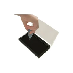 2000 Plus Felt Stamp Pads, 2-3/4x4-1/4", Black, 12/Carton (090406-CT)