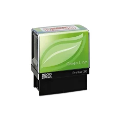 2000 Plus Green Line Printer 20 Pre-Inked Stamp, RECEIVED, Red Ink (098372) Online