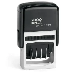 2000 Plus 4-in-1 Date Stamp, Blue and Red Ink (011098) Hot