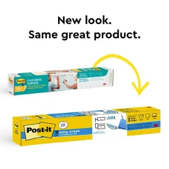 Post-it Easy Erase Adhesive Dry-Erase Whiteboard, 3' x 2' (FWS3X2)