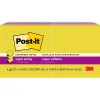 Post-it Super Sticky Pop-up Notes, 3" x 3", Summer Joy Collection, 90 Sheet/Pad, 6 Pads/Pack (R330-6SSJOY)
