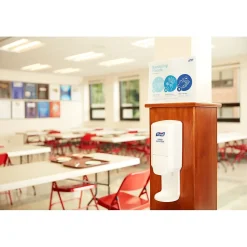 PURELL CS Wall Mounted Hand Sanitizer Dispenser, White (4121-06)