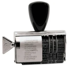 QwikMark 11-Message Dial-A-Phrase Daters (USST2754)