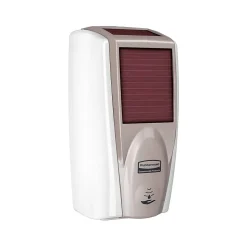 Rubbermaid AutoFoam Universal Automatic Wall Mounted Hand Soap Dispenser, White/Gray Pearl (1980828)