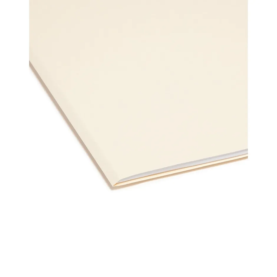 Smead ® File Folder, Reinforced 1/3-Cut Tab Right Position, Legal Size, Manila, 100/Box (15337) Best