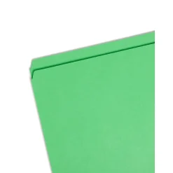 Smead File Folder, Reinforced Straight-Cut Tab, Legal Size, , 100/Box (17110) Green Discount