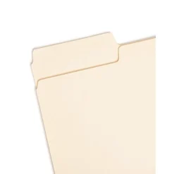 Smead SuperTab File Folder, Oversized 1/3-Cut Tab, Legal Size, , 100/Box (15301) Manila Sale