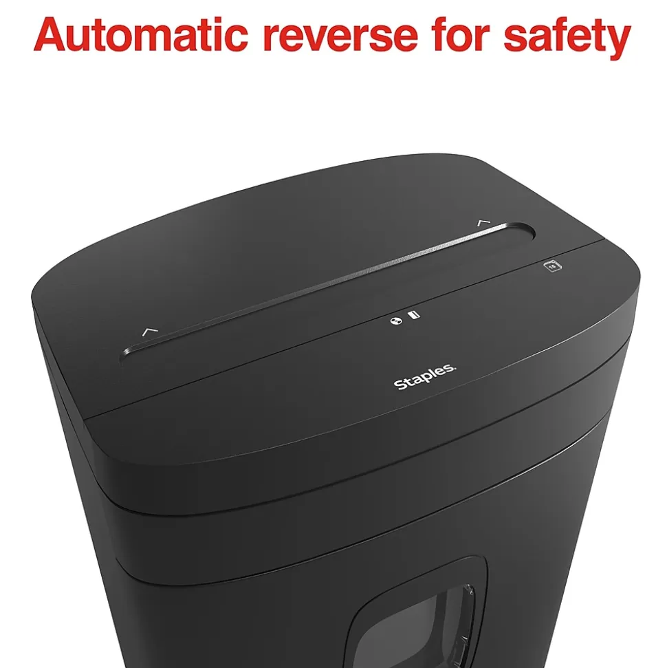 Staples 15-Sheet Cross-Cut Multi-Media Shredder (ST62154)