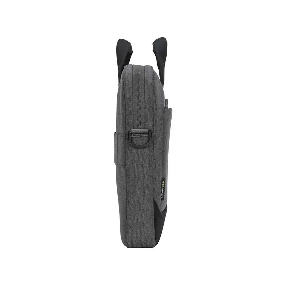 Targus Cypress Laptop Briefcase, Gray Fabric (TBS92602GL)