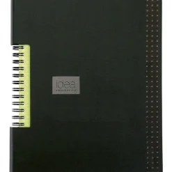 TOPS Idea Collective 1-Subject Professional Notebooks, 5.8" x 8.3", College Ruled, 80 Sheets, Black (56897) Discount
