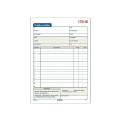 TOPS 2-Part Carbonless Purchase Requisitions, 7.94"L x 5.56"W, 50 Sets/Book (46140)