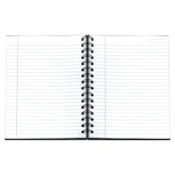 TOPS Royale Professional Notebooks, 5.88" x 8.25", College Ruled, 96 Sheets, Black (25330) Discount