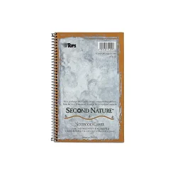 TOPS Second Nature 1-Subject Notebooks, 6" x 9.5", College Ruled, 80 Sheets, Blue (74109) Discount