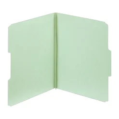 Unbranded Top Tab Pressboard File Folders, Letter Size, Light Green Sale