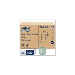 Tork® Universal Bath Tissue, 2-Ply, 500 Sheets/Roll, 96 Rolls/Carton