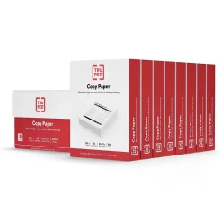 TRU RED 8.5" x 11" Copy Paper, 20 lbs., 92 Brightness, 500 Sheets/Ream, 8 Reams/Carton (TR59702)