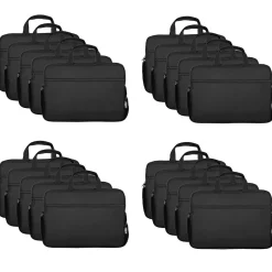Urban Factory NYLEE 14" Polyester Water Resistant Laptop Bag, Black, 20/Pack (KIT14UBFX20PKSTP) Hot