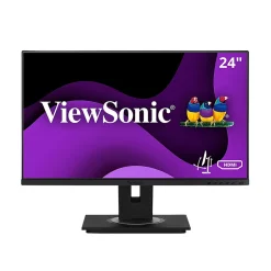ViewSonic Ergonomic 24" 60 Hz LED Monitor, Black (VG2448A)