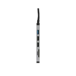 Vivitar Creator Series 6-Port USB-C Hub, Silver (VIVRW7320-NOC-STK-16)