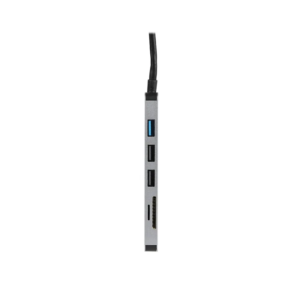 Vivitar Creator Series 6-Port USB-C Hub, Silver (VIVRW7320-NOC-STK-16)