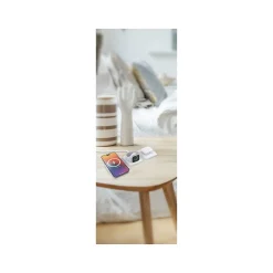 Vivitar Magnetic 3-in-1 Wireless Charging Stand, USB-C, White (PWR5002-WHT-T35-12)