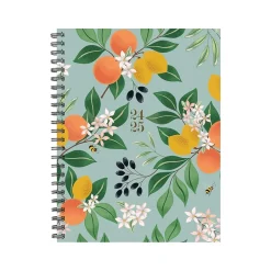 Willow Creek 2024-2025 Botanical Fruit 6.5" x 8.5" Academic Weekly & Monthly Planner, Softcover, Multicolor (46227) Sale
