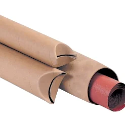 1-1/2" x 12" Crimped End Mailing Tubes, 70/Carton (S1512K)