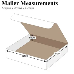 10" x 10" x 4" - Literature Mailer, 50/Bundle