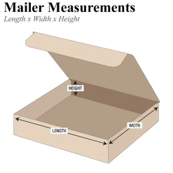 10" x 10" x 4" Literature Mailers, 50/Bundle (M10104K)